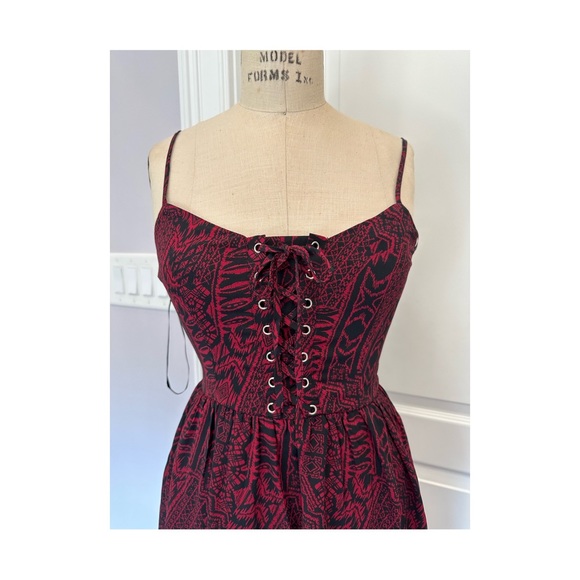 Red tribal forever 21 dress - Picture 8 of 8